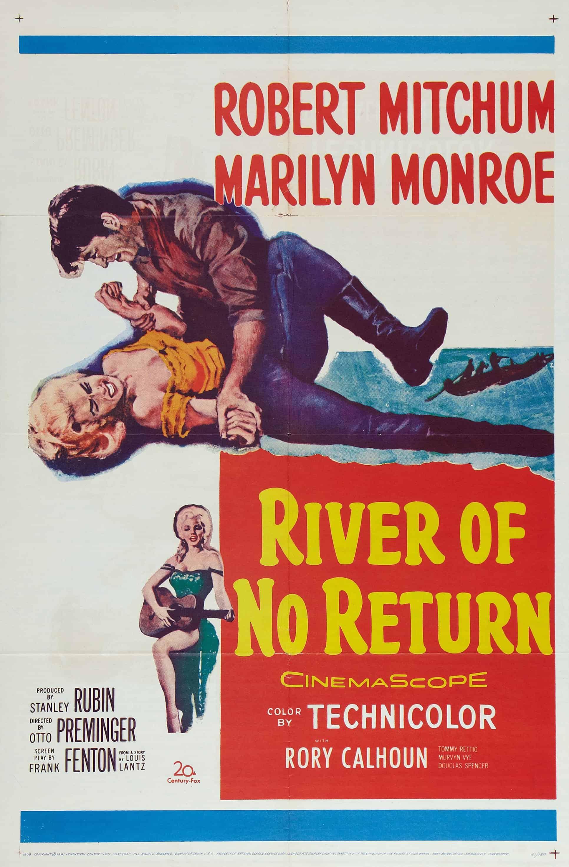 River of No Return, 1954 